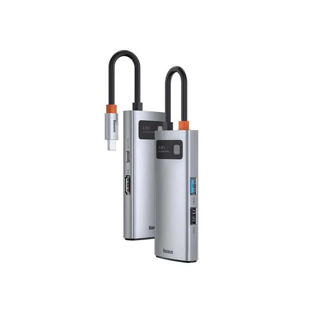 Baseus Metal Gleam Series/ Starjoy 4 in 1 Multifunctional Type-C Hub