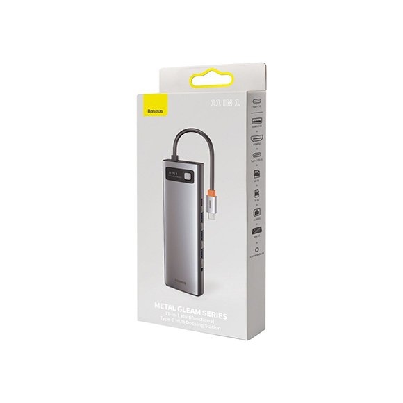 Baseus Metal Gleam Series/ Starjoy 11 in 1 Multifunctional Type-C Hub