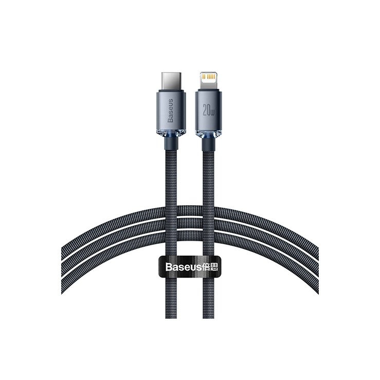 Baseus Crystal Shine Series Fast Charging Data Cable Type-C to Lightning 20W