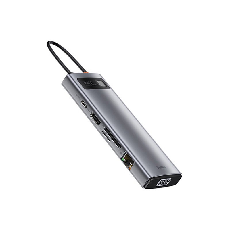 Baseus Metal Gleam Series/ Starjoy 9 in 1 Multifunctional Type-C Hub