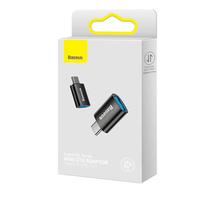 Baseus Ingenuity Series Mini OTG Adapter Type-C to USB A 3.1