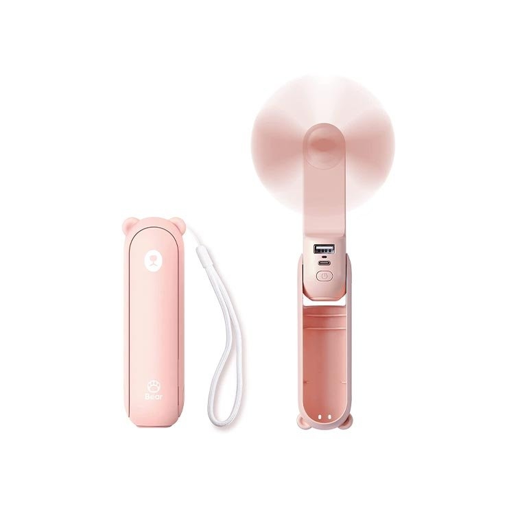 JISULIFE F8 Bear Handheld Foldable Fan