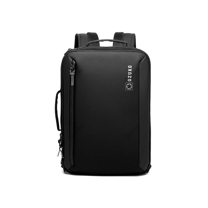 Ozuko 9490 USB 15.6 Inch Waterproof Briefcase Backpack