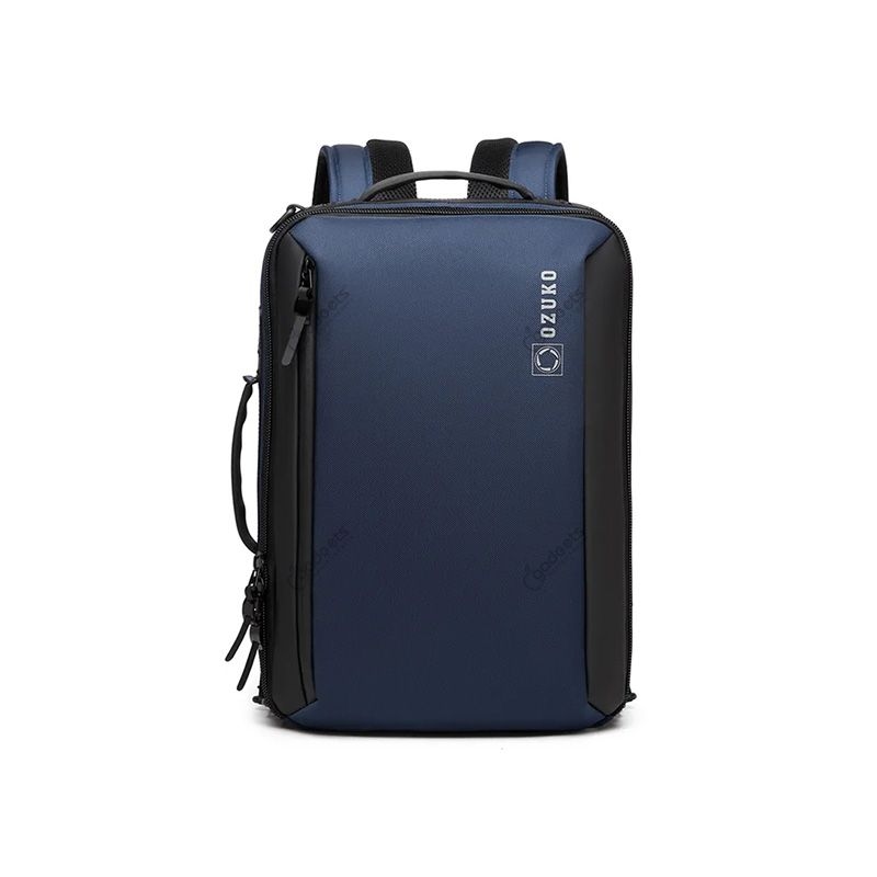 Ozuko 9490 USB 15.6 Inch Waterproof Briefcase Backpack