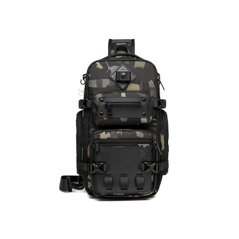 Ozuko 9587 Skateboard Carry Outdoor Waterproof Backpack Multifunctional Hiking Backpack For Men Motorcycle Helmet Storage Bag
