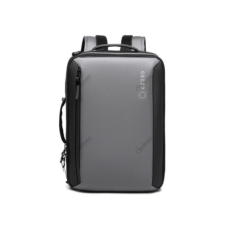 Ozuko 9490 USB 15.6 Inch Waterproof Briefcase Backpack