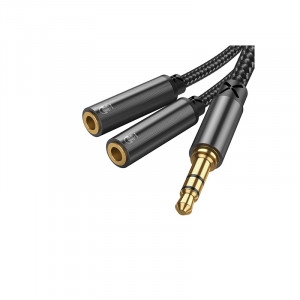 Joyroom SY-A04 Headphone Male to Female Y-Splitter Audio Cable