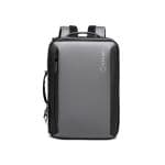 Ozuko 9490 USB 15.6 Inch Waterproof Briefcase Backpack