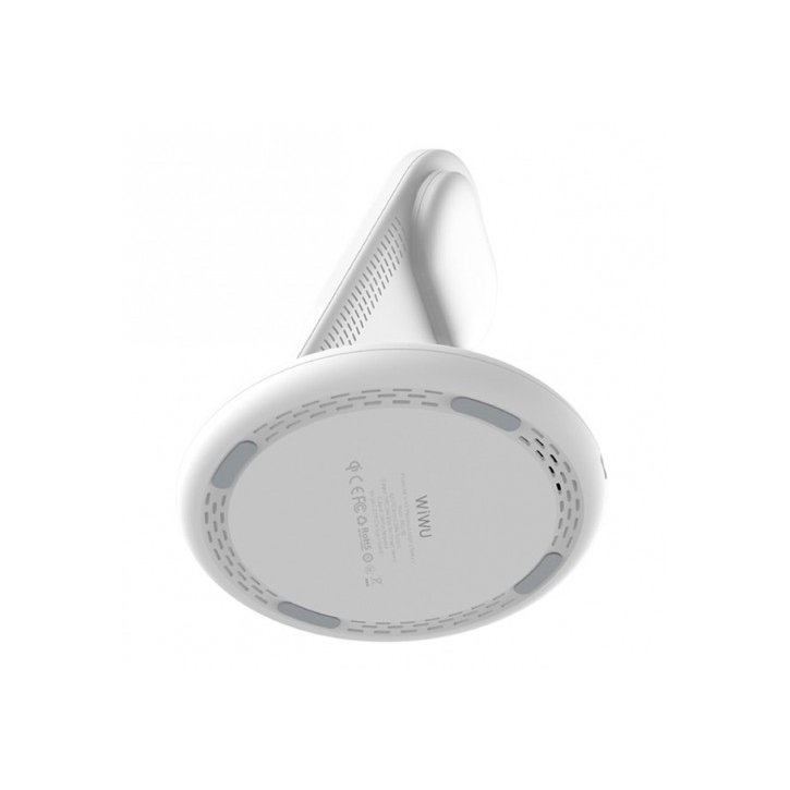 WiWU Power Air 3 in 1 Desktop Wireless Charger Mobile Phone Stand 15W