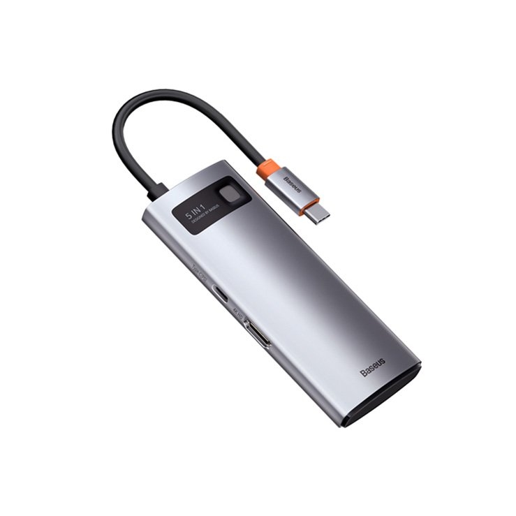 Baseus Metal Gleam Series/ Starjoy 5 in 1 Multifunctional Type-C Hub