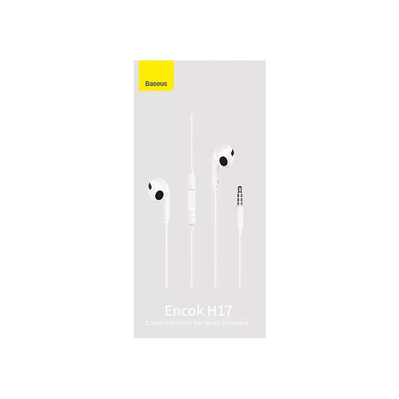 Baseus Encok H17 3.5mm Lateral In-Ear Wired Earphone