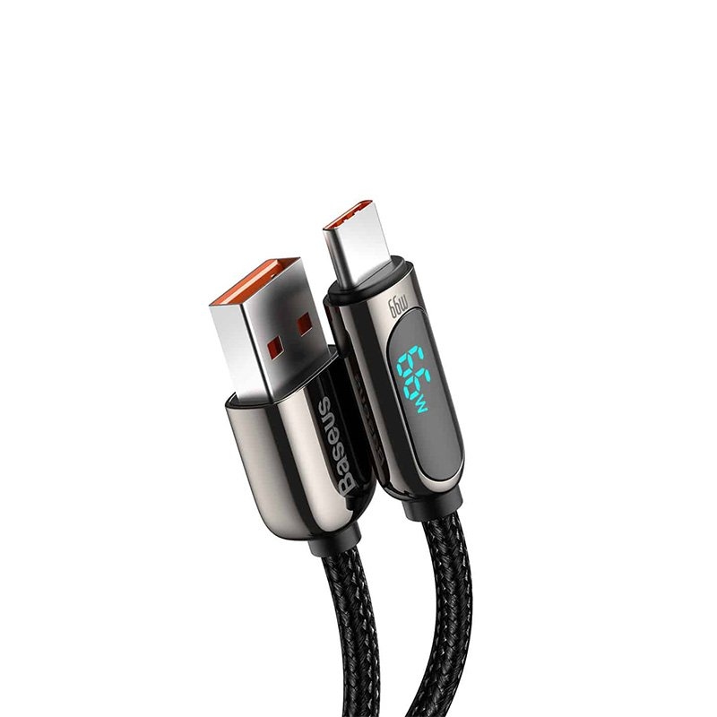 Baseus Display Fast Charging Data Cable USB to Type-C 66W