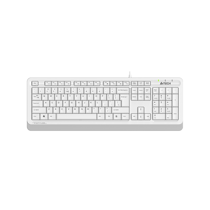 A4TECH FK10 FSTYLER Multimedia Comfort Wired Keyboard