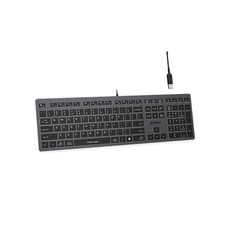 A4TECH Fstyler FX60H Scissor Switch USB Wired Keyboard
