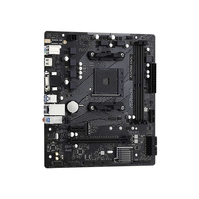 ASRock A520M-HVS AMD AM4 Micro ATX Motherboard