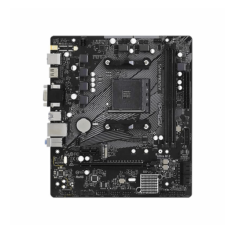 ASRock A520M-HVS AMD AM4 Micro ATX Motherboard