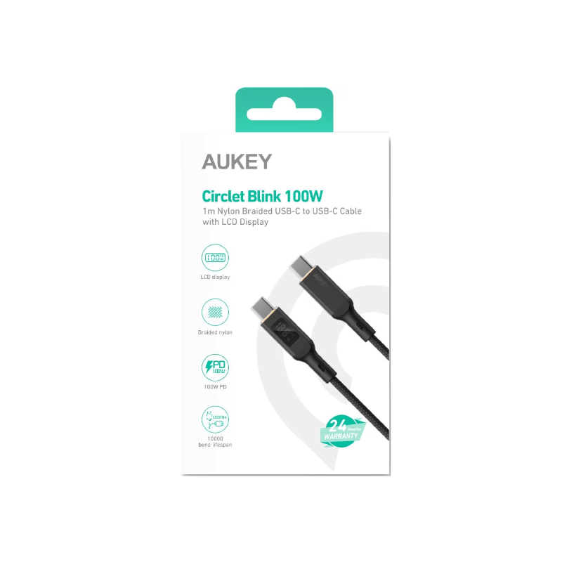 AUKEY Circlet Blink 1.8M Type-C Cable