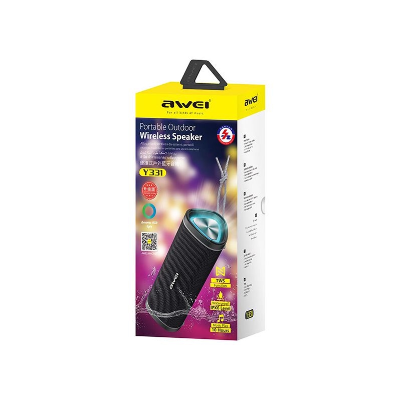 Awei Y331 Stereo Super Bass Wireless Bluetooth Speaker (Upgrade Version)