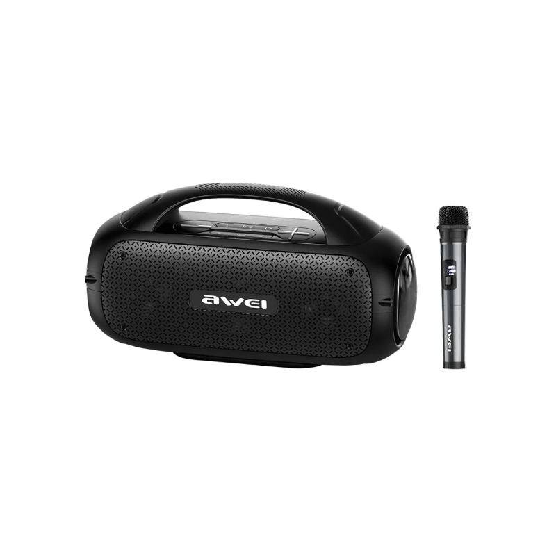 Awei Y886 60W Powerful Portable Bluetooth Speaker With Mic - 12000mAh