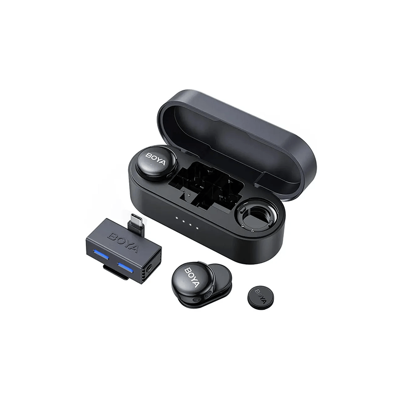 BOYA BOYALINK 3-02 Al-Powered Button-Sized Wireless Microphone