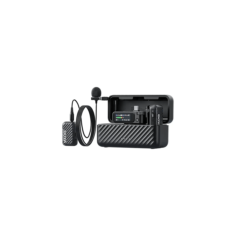 BOYA BOYAMIC 2-01 AI-Powered Mini Wireless Microphone with Onboard Recording