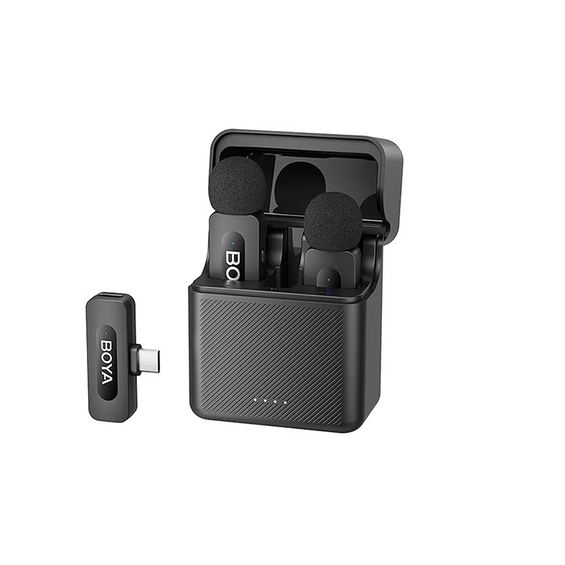BOYA BY‑V30 2.4GHz Dual‑Channel Wireless Microphone