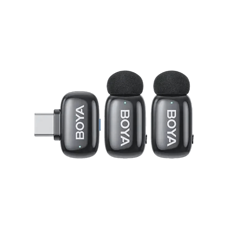 BOYA Mini 2-04 AI Noise Cancellation Super Mini Wireless Microphone