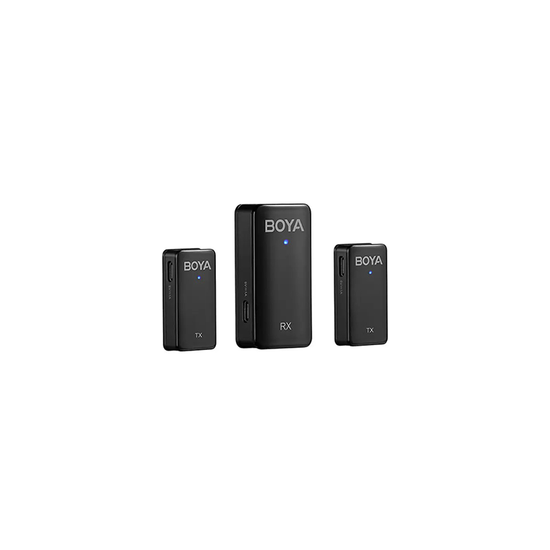 BOYA Wmic5-M2 Ultracompact 2.4GHz Dual-Channel Wireless Microphone