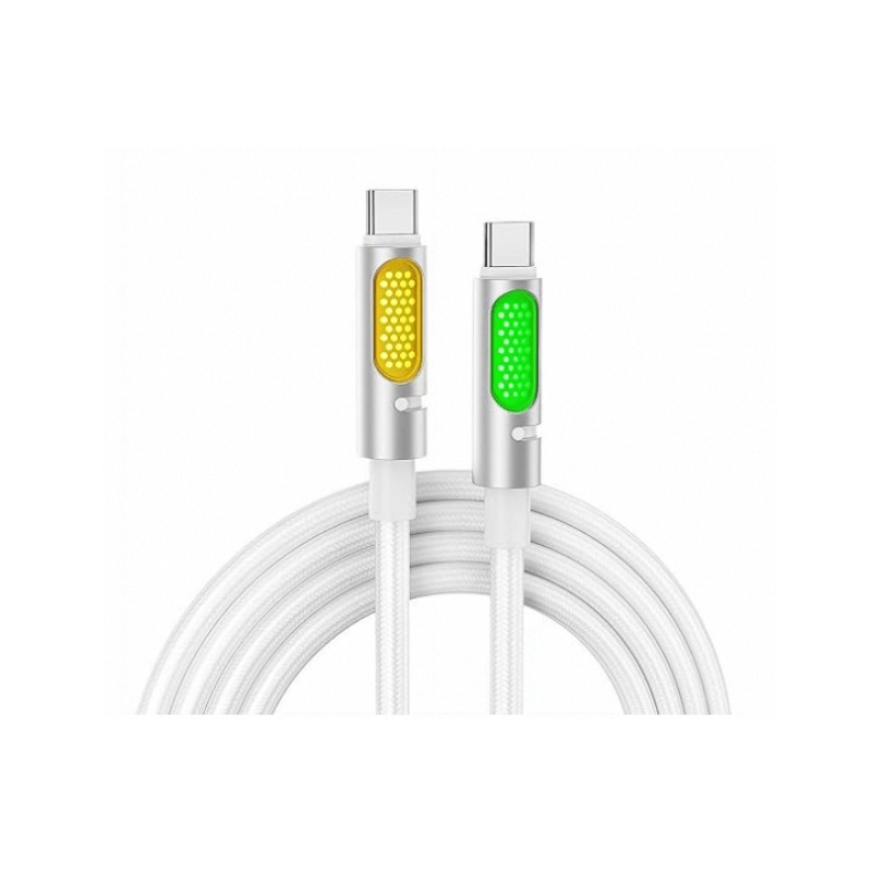 BWOO BO-X325CC 240W RGB Type-C Cable - 1.2M