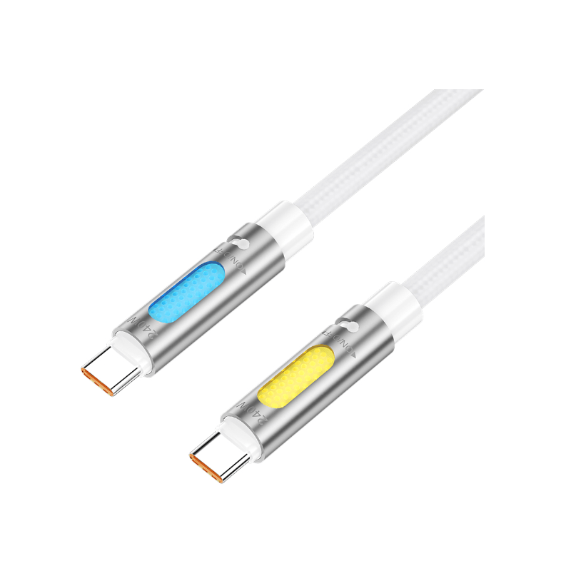 BWOO BO-X325CC 240W RGB Type-C Cable - 1.2M