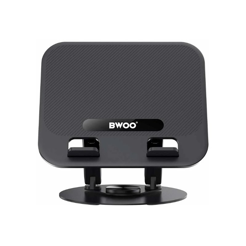 BWOO BO-ZJ131 360° Rotating Aluminum Alloy Foldable Desktop Tablet Holder