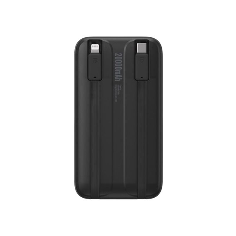 Baseus Comet Series Dual-Cable Digital Display Fast Charge Power Bank - 22.5W