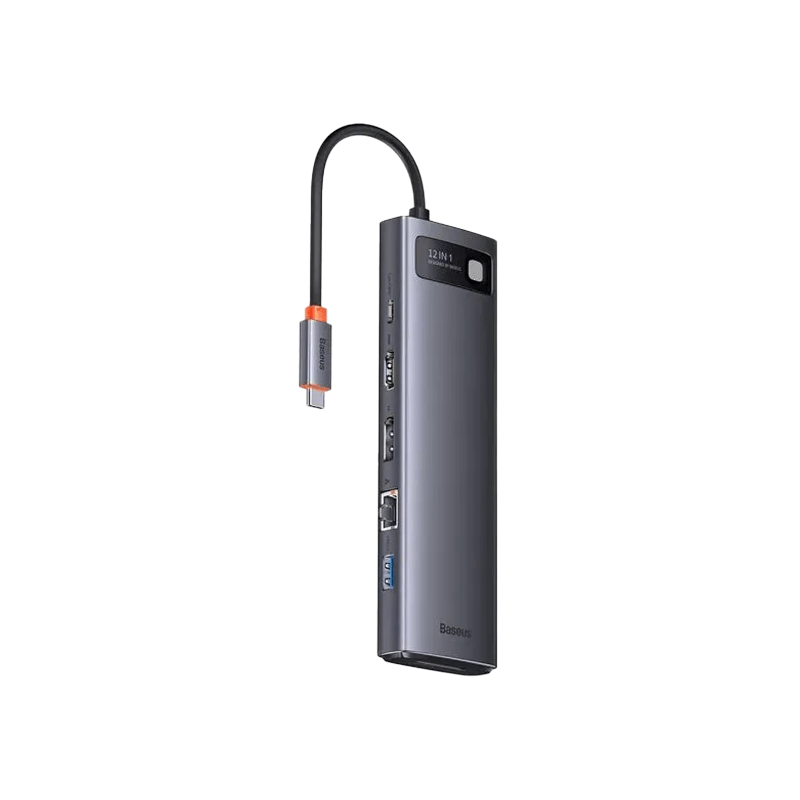 Baseus Metal Gleam Series/Starjoy 12 in 1 Multifunctional Type-C Hub