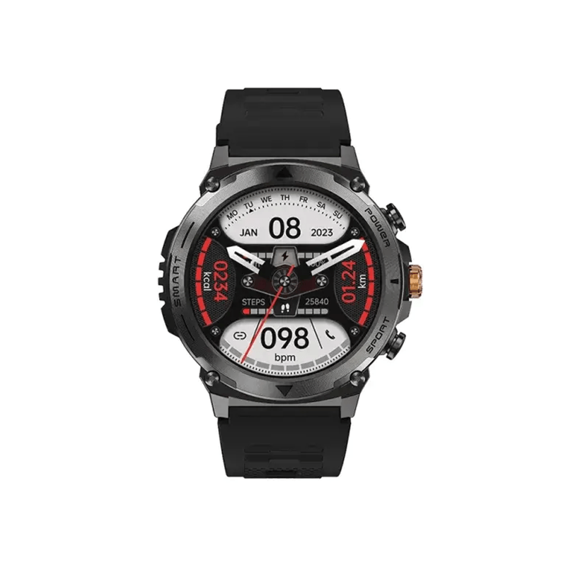 Blisbond Titan Silicone Strap BT Calling Smart Watch