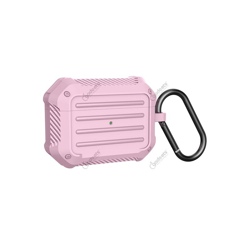 Carbon Fiber Luggage TPU Protective Case For AirPods Pro 2