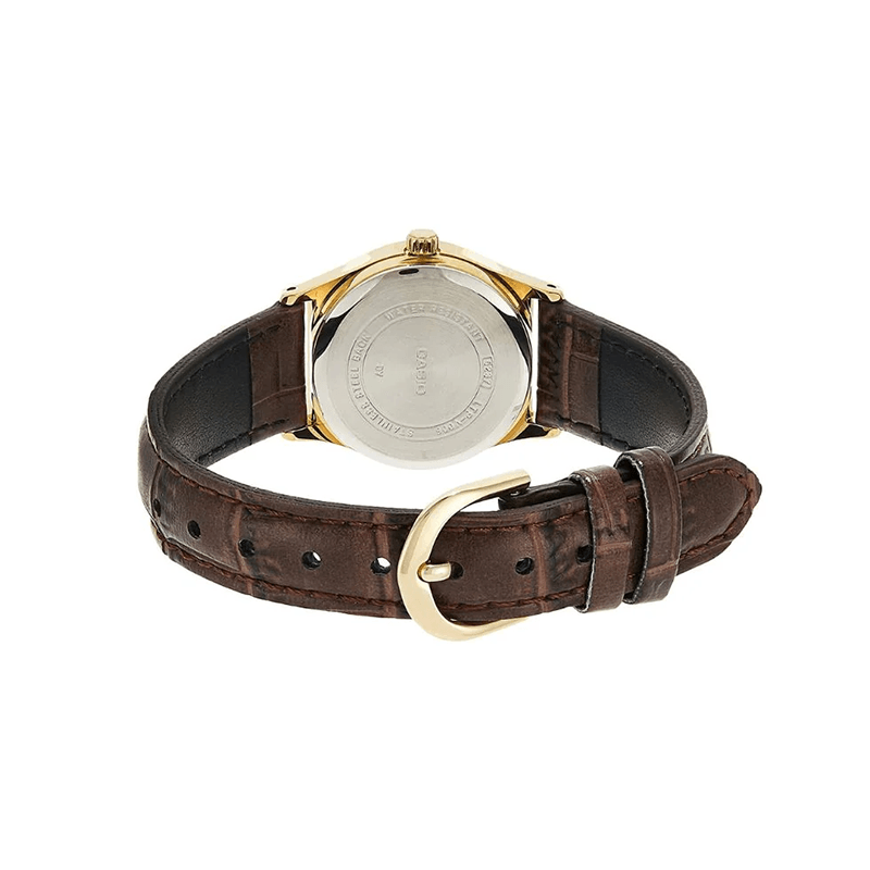 Casio Enticer LTP-V006GL-7B Analog Leather Strap Women’s Watch