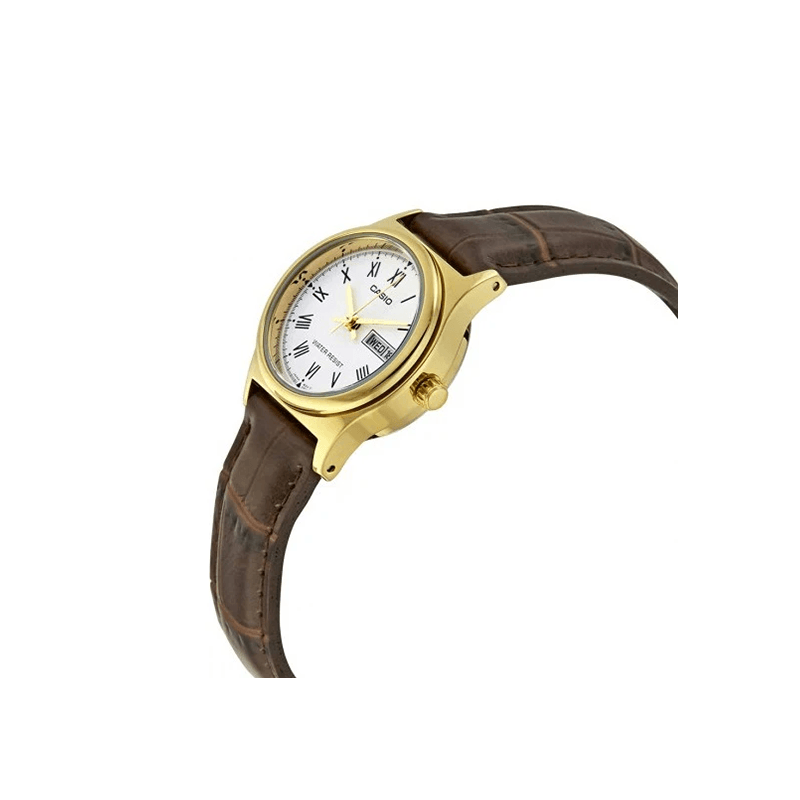 Casio Enticer LTP-V006GL-7B Analog Leather Strap Women’s Watch