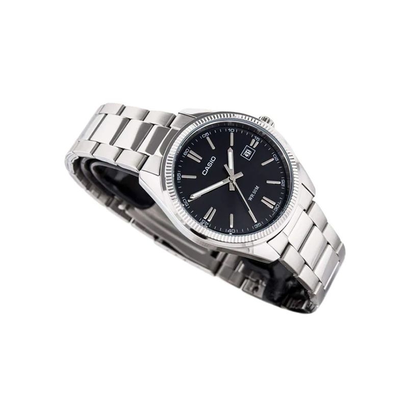 Casio Enticer MTP-1302D-1A1VDF Stainless Steel Men’s Watch