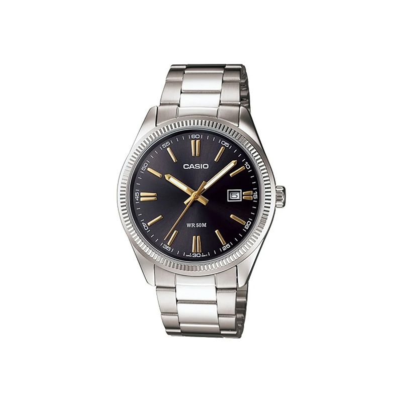Casio Enticer MTP-1302D-1A2VDF Stainless Steel Men’s Watch