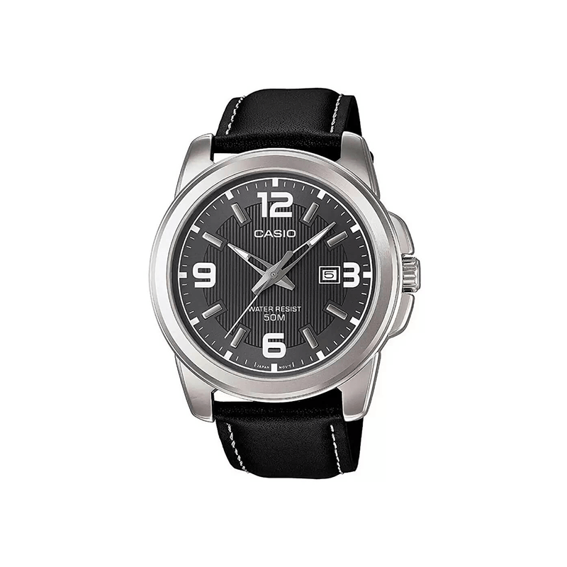 Casio Enticer MTP-1314L-8AV Analog Leather Strap Men's Watch