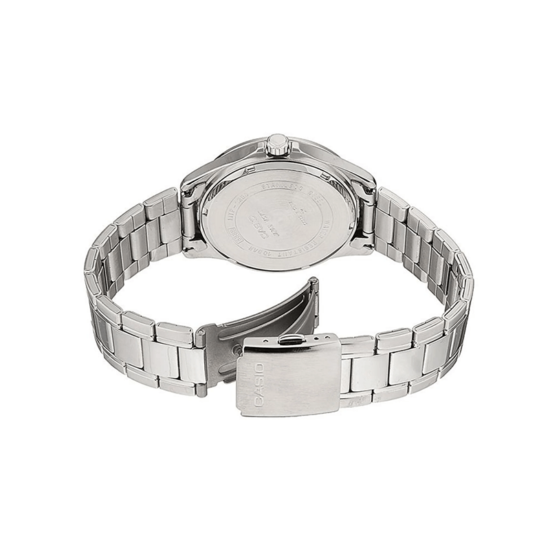 Casio Enticer MTP-1384D-1AV Analog Stainless Steel Men's Watch