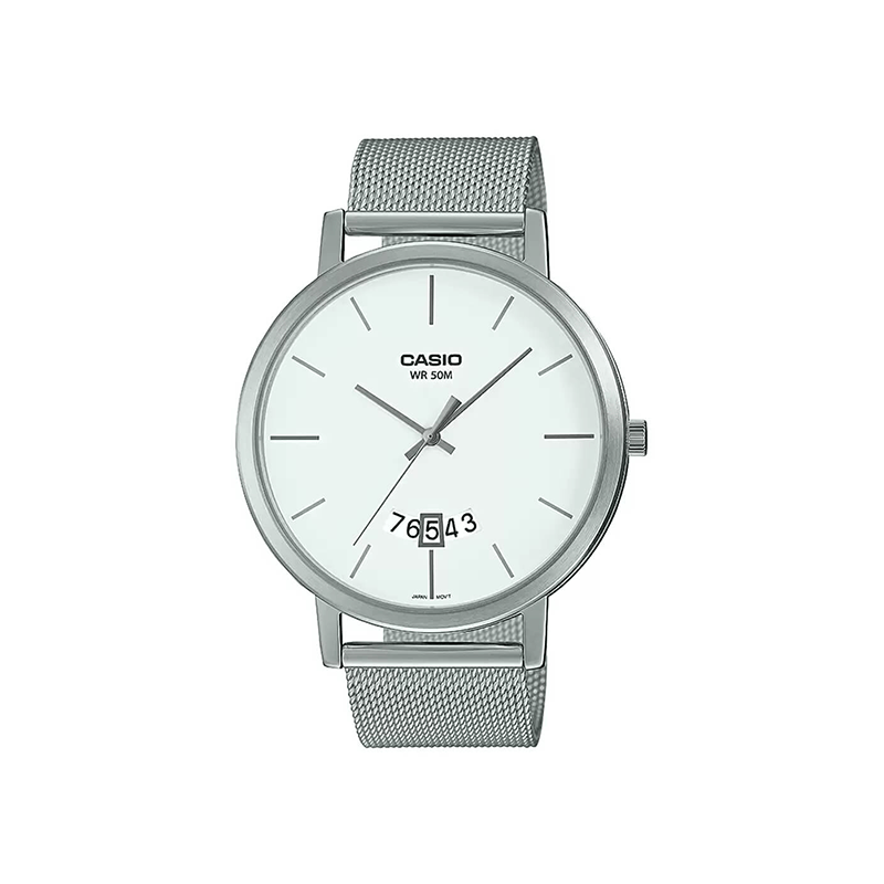 Casio Enticer MTP-B100M-7EV Analog Stainless Steel Men's Watch