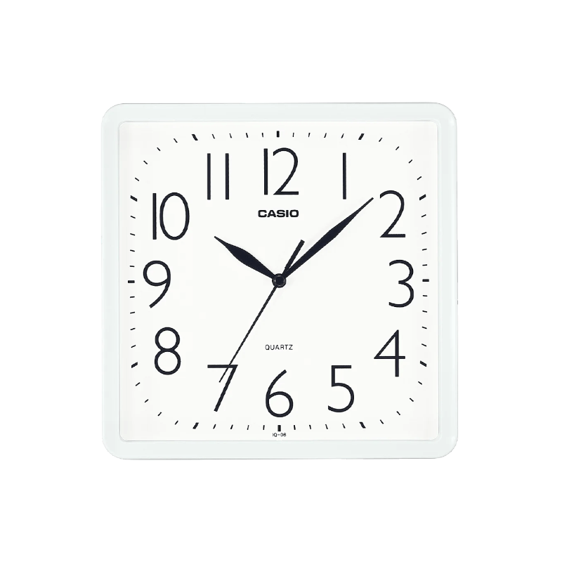 Casio IQ‑06‑7DF Analog Wall Clock