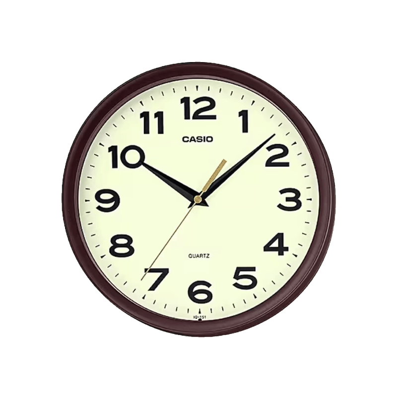 Casio IQ-151-5DF Analog Wall Clock