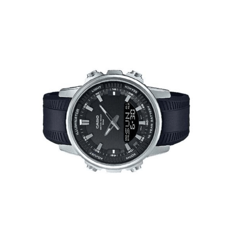 Casio Standard Dual Time AMW-880-1AVDF Analog Digital Resin Belt Men’s Watch