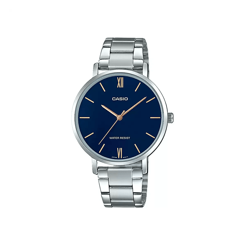 Casio Standard LTP-VT01D-2BUDF Stainless Steel Women’s Watch