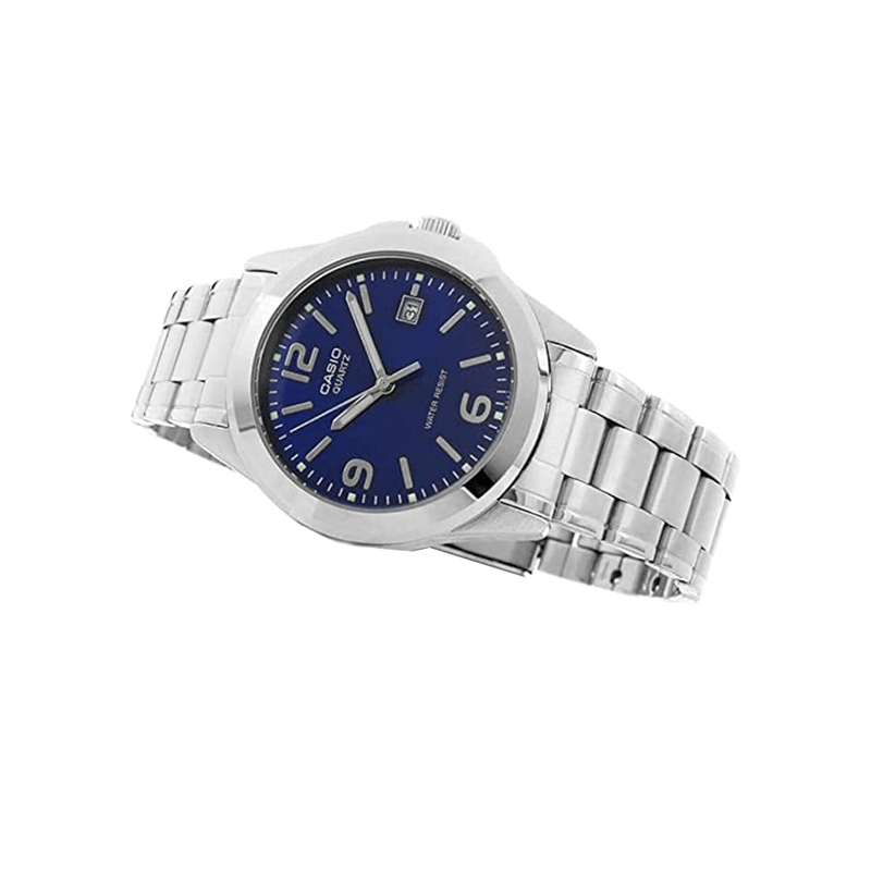 Casio Standard MTP-1215A-2A Date Stainless Steel Men's Watch