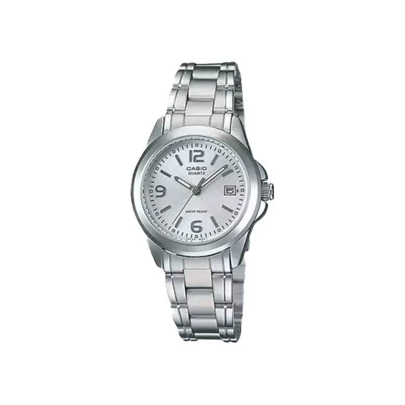 Casio Standard MTP-1215A-7A Date Stainless Steel Men's Watch