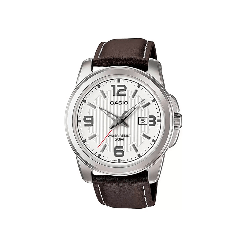 Casio Standard MTP-1314L-7AV Analog Leather Strap Men's Watch