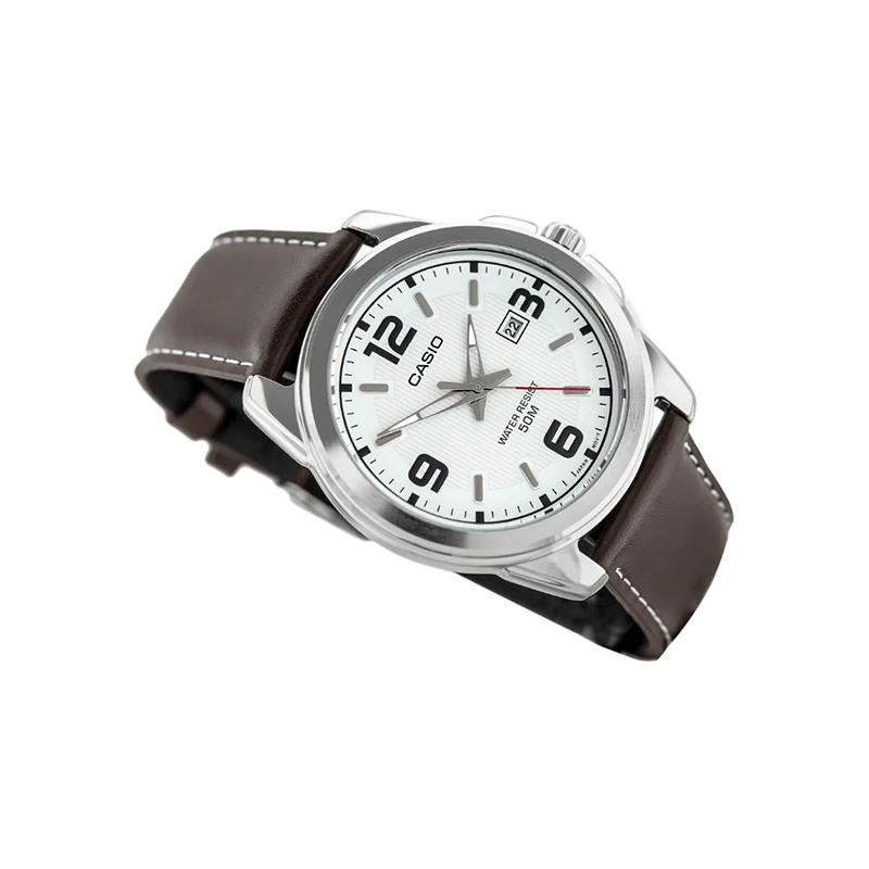 Casio Standard MTP-1314L-7AV Analog Leather Strap Men's Watch